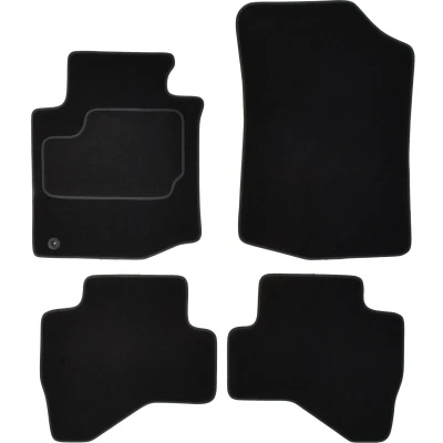 Imagen de MAMMOOTH A041 PGT20 PRM 01 Juego de alfombrillas suelo textil delante y detrás 4 negro PEUGEOT: 107 Hatchback