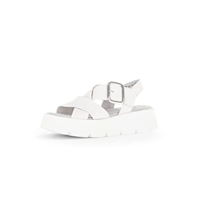 Imagen de Gabor sandalias de plataforma para mujer, Latte 20, 38 EU