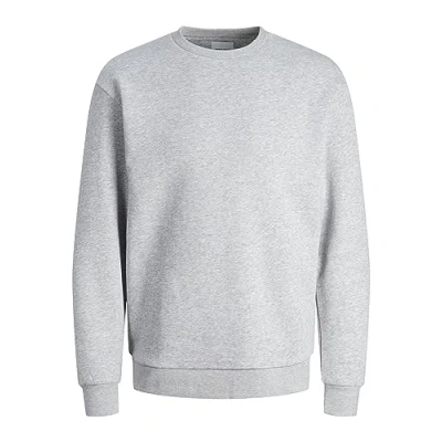 Imagen de Jack &amp; Jones Junior Jjebradley CREW Sudadera para niños, Talla: 12a, Light grey melange