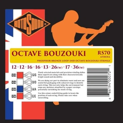 Imagen de Rotosound RS70 Cuerdas para bouzouki