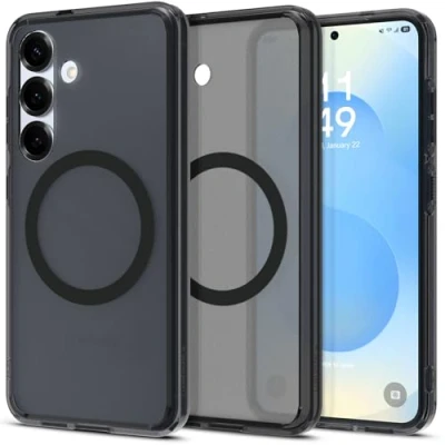 Imagen de Spigen Ultra Hybrid Magfit TPU Back Cover Negro Samsung Galaxy S25