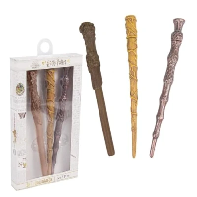 Imagen de HARRY POTTER Juego de 3 bolígrafos varita