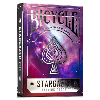 Imagen de Bicycle Humble Stargazer 201, Color Plata (United States Playing Card Company 10044435)