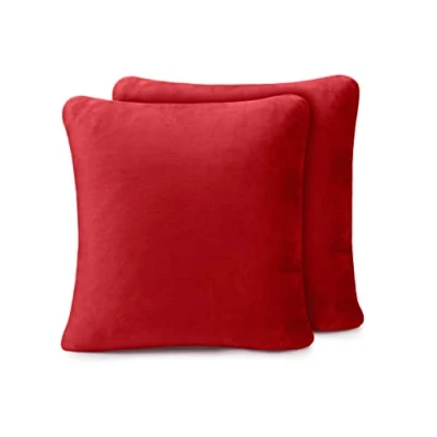 Imagen de Amago Funda de Cojín, Set 2, Sensación Cachemira, 50 x cm Rojo
