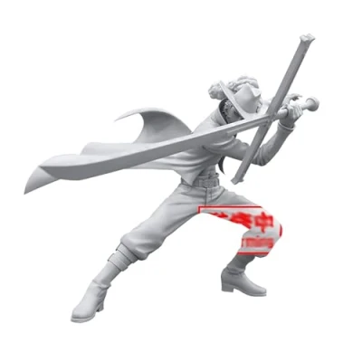 Imagen de Banpresto Figura de Acción Dracule Mihawk One Piece Battle Record Collection 13cm Multicolor BP89214P