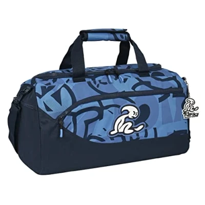 Imagen de Safta EL NIÑO Bahia Bolsa de Deporte, Mochila, Ideal para Niños Diferentes Edades, Cómoda y Versátil, Calidad Resistencia, 50x25x25 cm, Color Azul