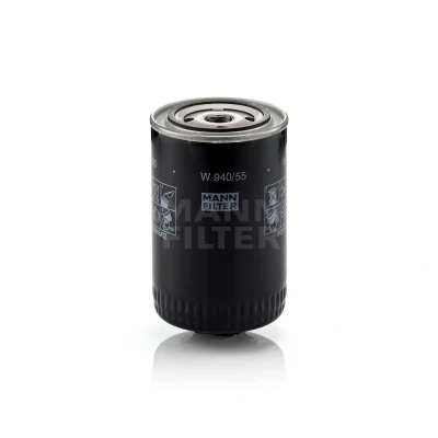 Imagen de MANN FILTER W 940/55 Filtro de aceite 3/4 16 UNF con válvula bloqueo retorno enroscable PORSCHE: 911 Coupé, Targa