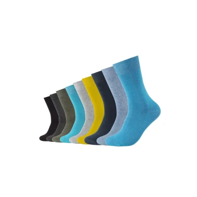 Imagen de Camano 9106 Calcetines, Turquesa (Turquesa 6500), 43/46 (Herstellergröße: 43/46) (Pack de 9) para Hombre