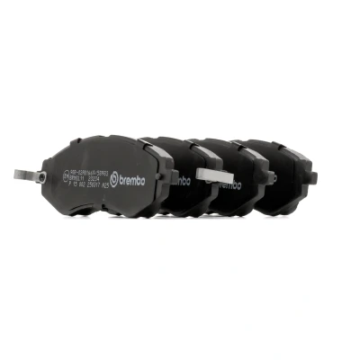 Imagen de BREMBO P 15 002 Juego de pastillas freno con avisador acústico desgaste sin accesorios CHEVROLET: Lacetti Hatchback, Nubira Berlina