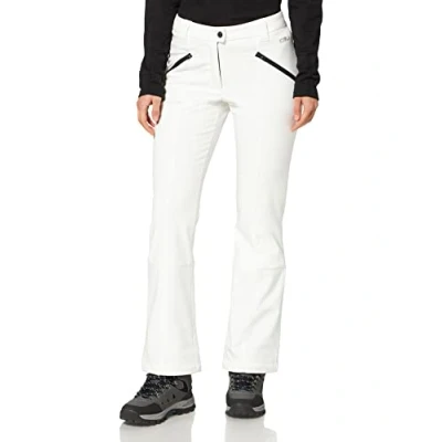 Imagen de CMP Pantalón Mujer Con Polaina Interior, Blanco, S