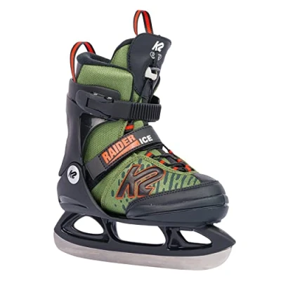 Imagen de K2 Raider Ice Patines de Hielo, Niños, Verde y Naranja, S (EU: 29 34 — UK: 10c 1 MP: 16 20)