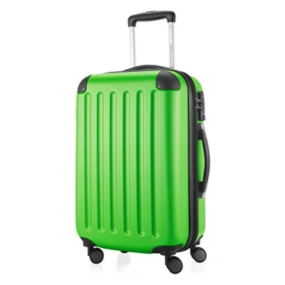 Imagen de HAUPTSTADTKOFFER SPREE Equipaje de mano, Maleta rígida, Trolley expandible, 4 ruedas dobles, TSA, 55 cm, 42 litros, Manzana verde