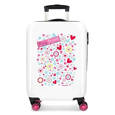 Imagen de Movom Happy Time Maleta de cabina Multicolor 37x55x20 cms Rígida ABS Cierre combinación 32L 2,5Kgs 4 ruedas dobles Equipaje Mano