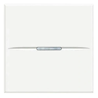 Imagen de Pulsador ancho Axial Bticino Axolute HD4005M2AN Blanco 2 modulos