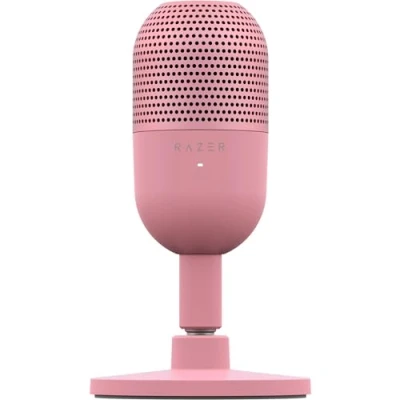 Imagen de Micrófono Razer Seiren V3 Mini, Cable USB tipo a C, Condesnsador supercardioide, Rosa cuarzo