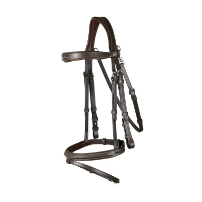 Imagen de Dyon Flash Noseband Bridle with Snap Hooks Working Collection