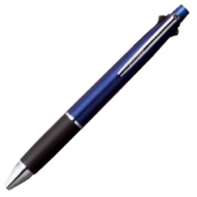 Imagen de Uni Jetstream Bolígrafo de 0,5 mm y lápiz mm, cuerpo azul marino (MSXE510005.9)