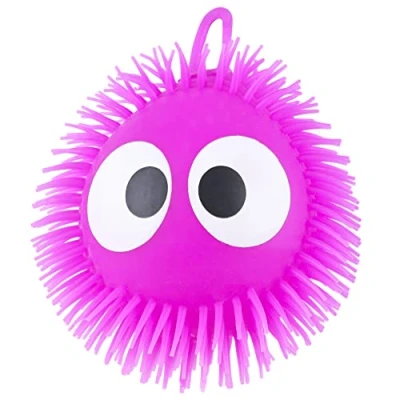 Imagen de Toyland® 17cm Squishy Big Eye Puffer Balls Juguetes novedosos 6 Colores para coleccionar 1 escogido al Azar