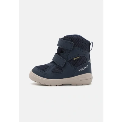Imagen de Viking FUN WARM GTX Unisex Botas para la nieve niños, Talla: 23, Navy Zapatos