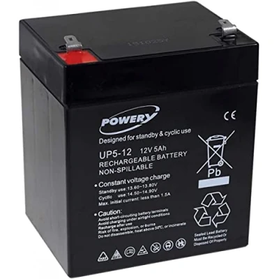 Imagen de Powery Batería de Gel UP5 12 12V 5Ah
