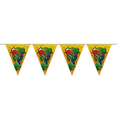 Imagen de Folat Dinosaurio Guirnalda para Temática Fiesta 6 Metros Multicolor