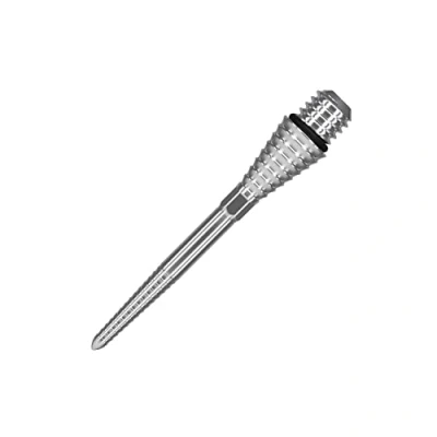 Imagen de Target Darts Conversion Point Swiss Grooved Plata 30mm Points Convertir Punta Blanda en de Acero