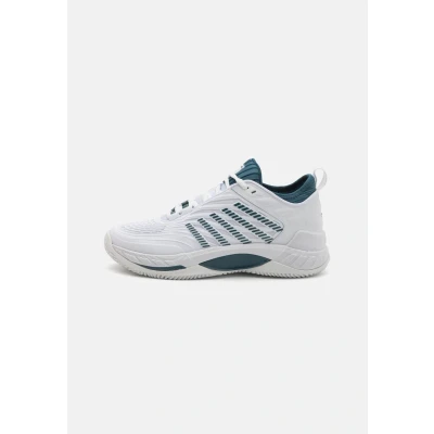 Imagen de K SWISS Hypercourt Supreme 2 CLAY Zapatillas de tenis para tierra batida, Hombre, Talla: 44, White/stargazer Tela/tejido sintético