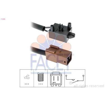 Imagen de Conmutador, accionamiento embrague (control crucero) FACET 7.1219