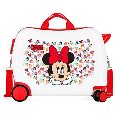 Imagen de Disney Minnie DIVA Cavalcabile Juego de maletas Rojo b para niños, Talla: One Size,