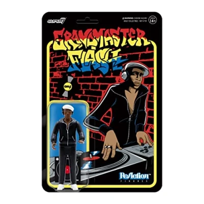 Imagen de SUPER7 Grandmaster Flash Reaction Figura de 9,5 cm, multicolor (RE GMASW01 GMF 01)