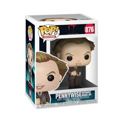 Imagen de Funko Pop! Movies: IT 2 Pennywise Without Make Up Chapter Balloon 14 Two Figura de Vinilo Coleccionable Idea Regalo Mercancia Oficial Juguetes para Niños y Adultos