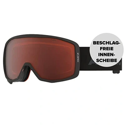 Imagen de Atomic Count Jr Orange Gafas de esquí, Unisex Niños, Negro (Black), Talla única