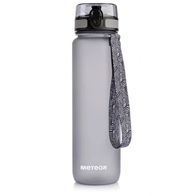 Imagen de meteor Botella Agua sin BPA Tritan Plastico Water Bottle Reutilizable para Niños Juventud y Adultos Deportes Oficina Escuela Gimnasio Ciclismo Correr Picnic