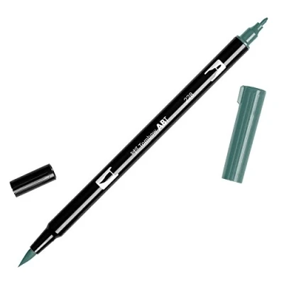 Imagen de Rotulador Abt Dual Brush 228 Grey Green Tombow