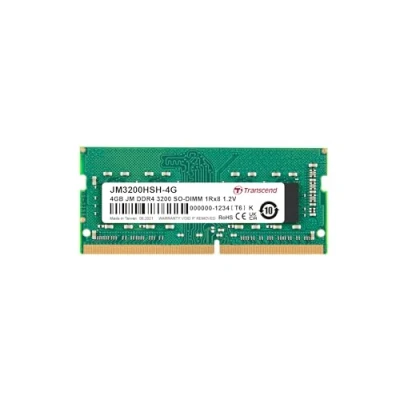Imagen de Memoria RAM Transcend 4 GB DDR4 3200 Unbuffered SO DIMM