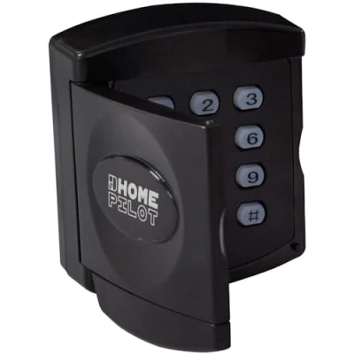 Imagen de HomePilot Teclado numérico para Motor de Garaje Compatible con Control sin Llave la Puerta Código Individual hasta 8 dígitos.