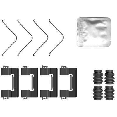 Imagen de TEXTAR 82560600 Kit de accesorios, pastillas frenos