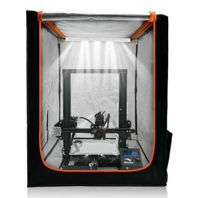 Imagen de YOOPAI Carcasa Funda Impresora 3D con Sistema de iluminación para Creality Ender 3/ 3 V2/ Pro/Anycubic/Elegoo 3D, Temperatura Constante Caja 550 * 650 730 mm