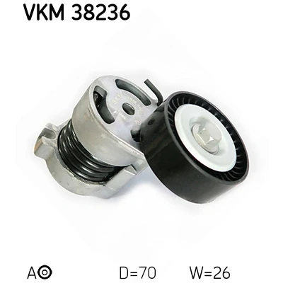 Imagen de SKF VKM 38236 Polea Tensora con material de fijación BMW: 3 Berlina, Cabrio, Coupé norauto, oscaro, mister auto