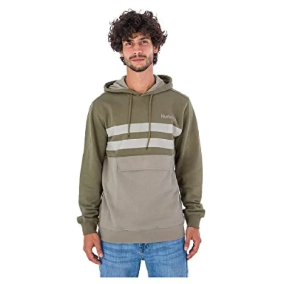 Imagen de Hurley M Oceancare Block Party Pullover, Dark Green, XL