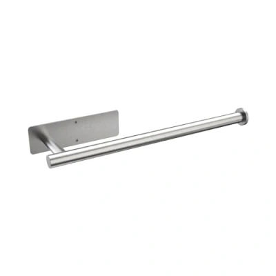 Imagen de Ibergrif M34055A Portarollos Cocina con Adhesivo, Portarrollos Papel Cocina, Porta Rollos de Sin Taladro, Acero Inoxidable, Cepillado