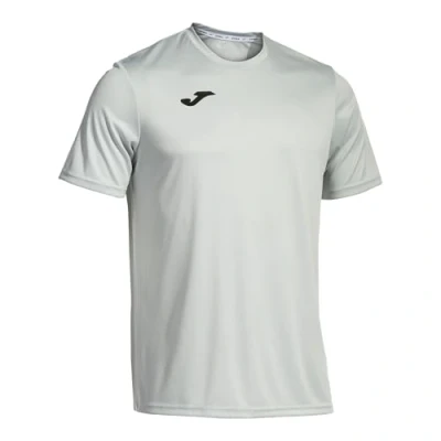 Imagen de Joma Camiseta Deportiva Manga Corta Hombre, Ligera y Transpirable para Todo Tipo de Deporte, Combi, S, Gris