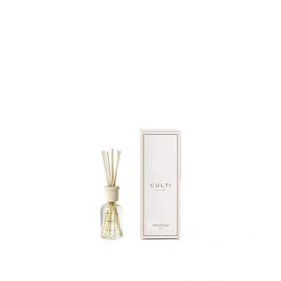 Imagen de Culti Difusor de varillas estilo 100 ml Milano Fragancia Mountain, madera cedro y vetiver Duración 3 meses Metraje 10 a 20 m²