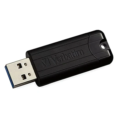 Imagen de Verbatim 49319 Unidad de memoria flash Store&#039;n&#039;Go Pinstripe USB 3.2 Gen 1 128 GB
