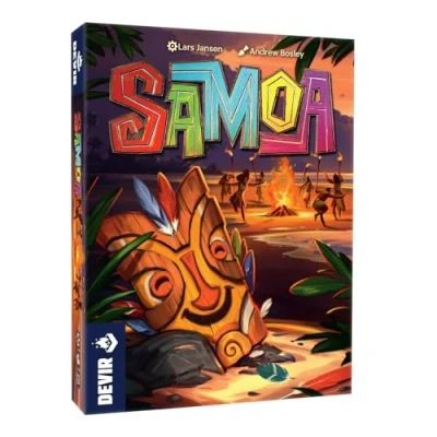 Imagen de Devir Samoa, Pocket, Juego de Mesa Cartas, Entretenido con Amigos (BGSAMEE)