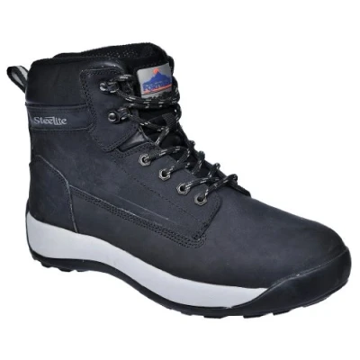 Imagen de Portwest Bota Steelite Constructo Nubuck S3 Hro, Tamaño: 46, Color: Negro, FW32BKR46