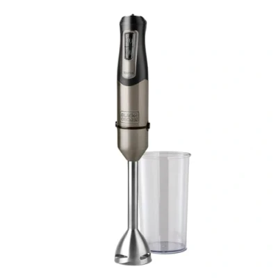 Imagen de Batidora de mano Black+Decker BXHB1000E, 1000 W, Acero Inoxidable, Gris