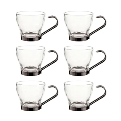 Imagen de Quid Supreme Set 6 Tazas Vidrio 11cl Transparente