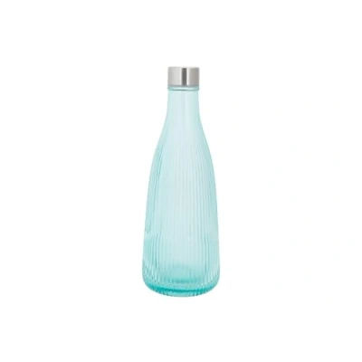 Imagen de Cosy &amp; Trendy water carafe Atla with stainless steel cap Glass Mineral Green 1 liter