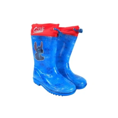 Imagen de Disney Stitch Botas para Niña, Calzado Niñas, de Agua Impermeables Lluvia Infantil, Talla EU 24/25